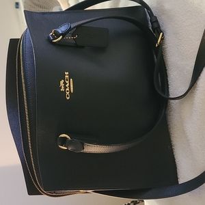Coach Tatum Carryall Navy Blue